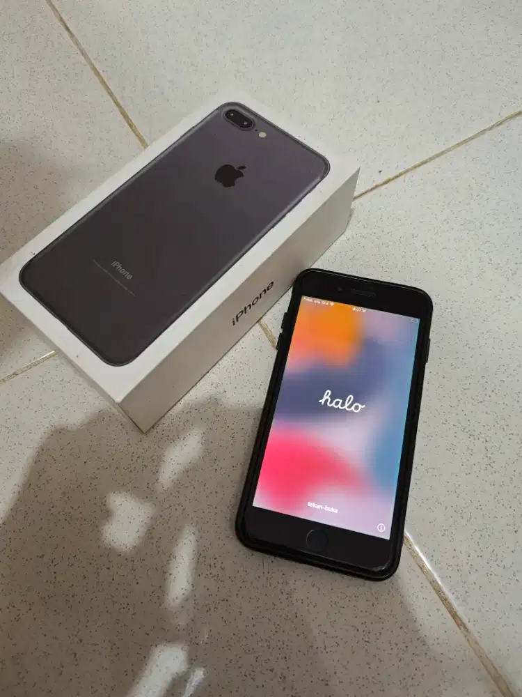 Dijual iPhone 7+ 128 GB, Jaringan Permanen,BH 100%