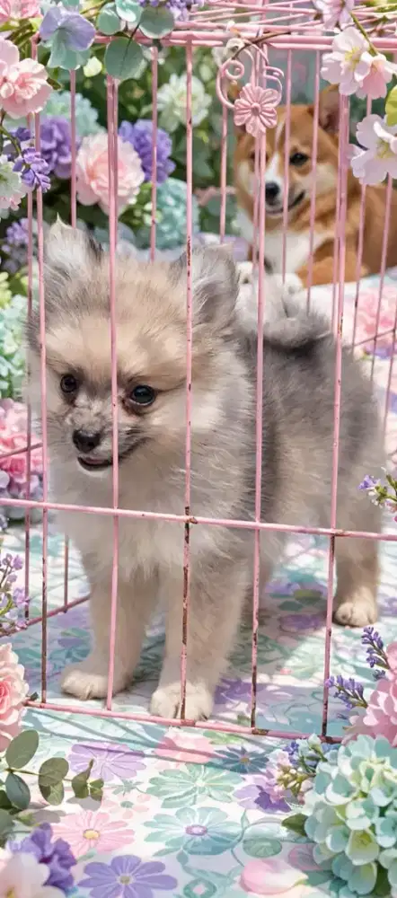Minipom Blue Sable