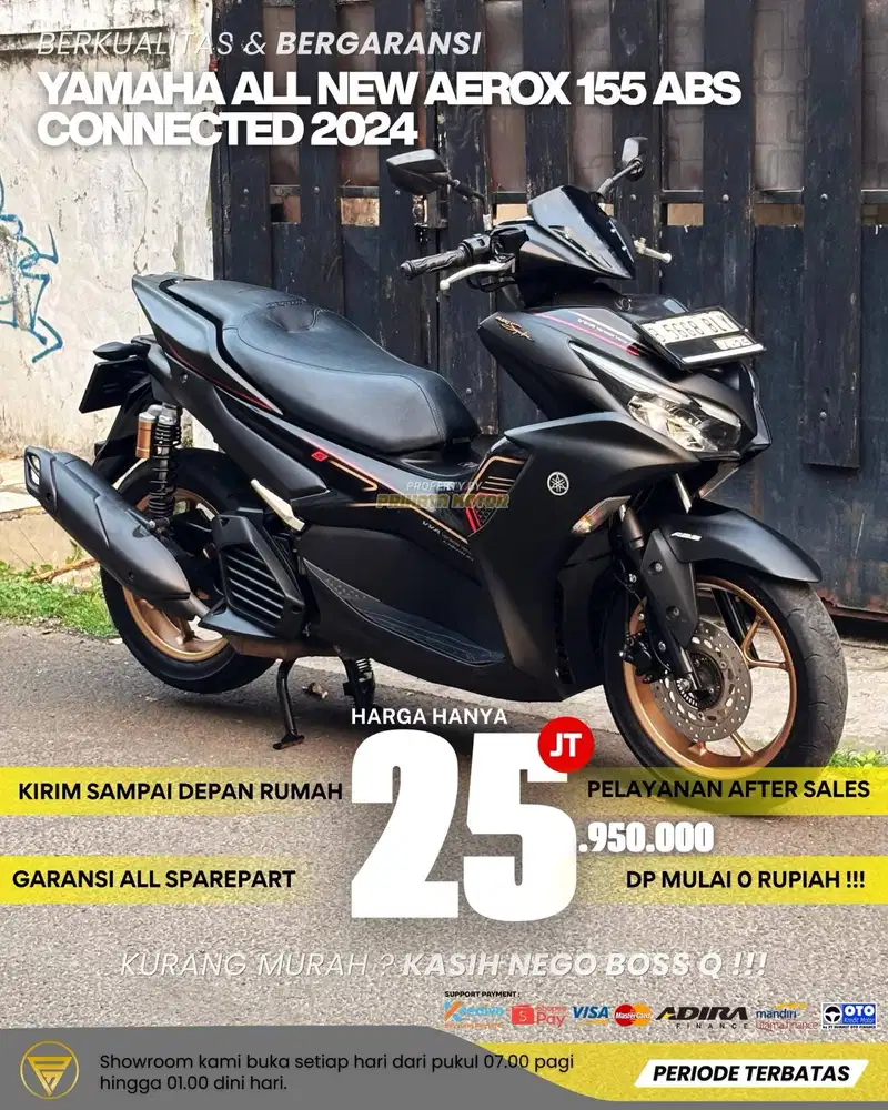 YAMAHA ALL NEW AEROX ABS CONNEXTED 2024