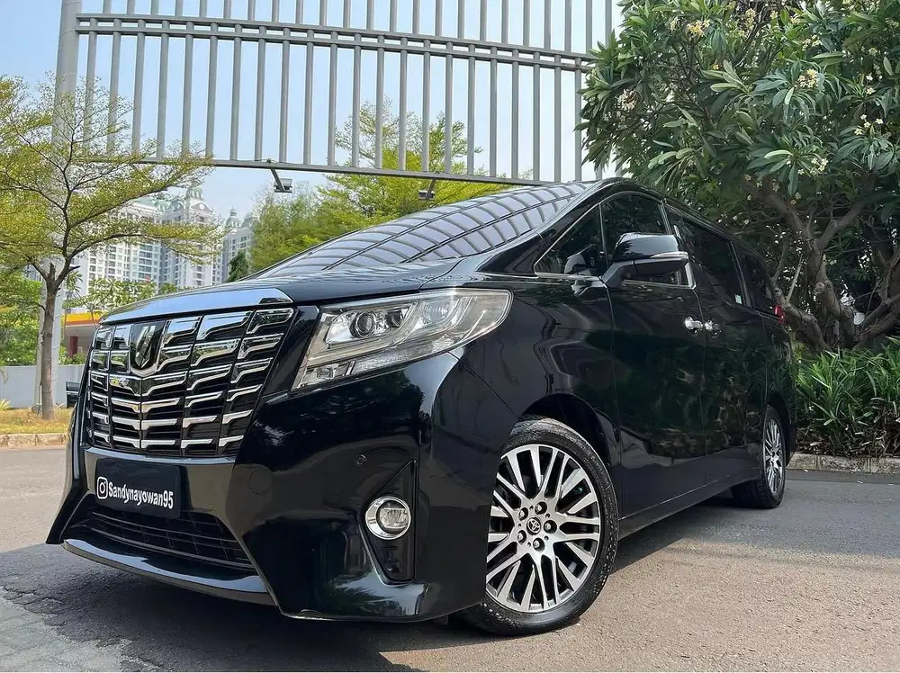 ALPHARD 2.5 G ATPM 2016/2017 BLACK TDP75JT RECORD