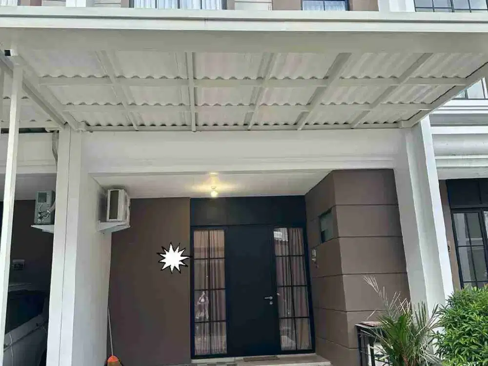 dijual rumah baru 2 lantai Full Furnish