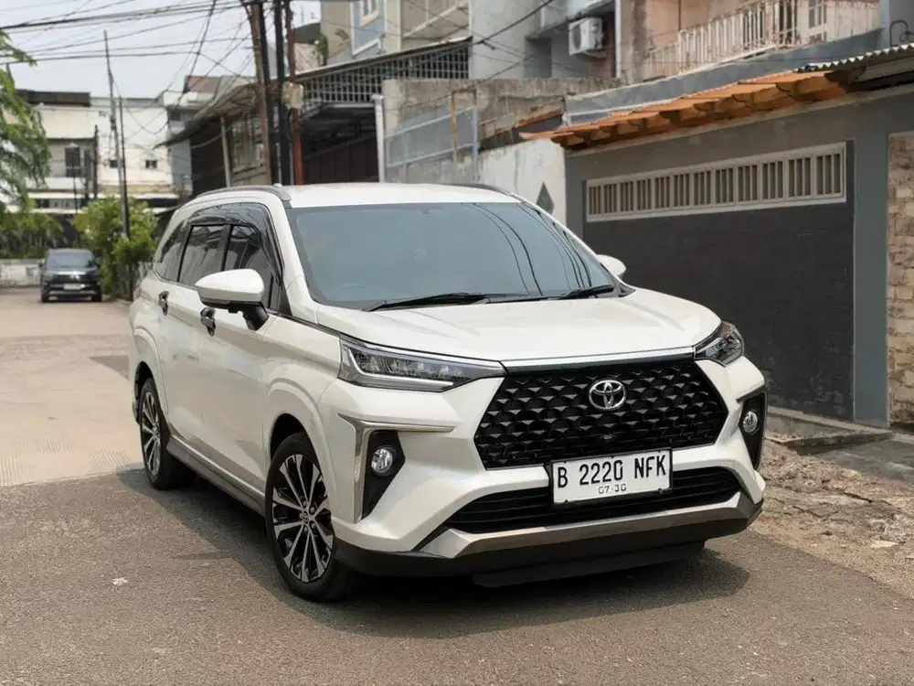 (Cash) Veloz 1.5 Q CVT 2025 Putih Mutiara Pajak7/27 Km27rb Record