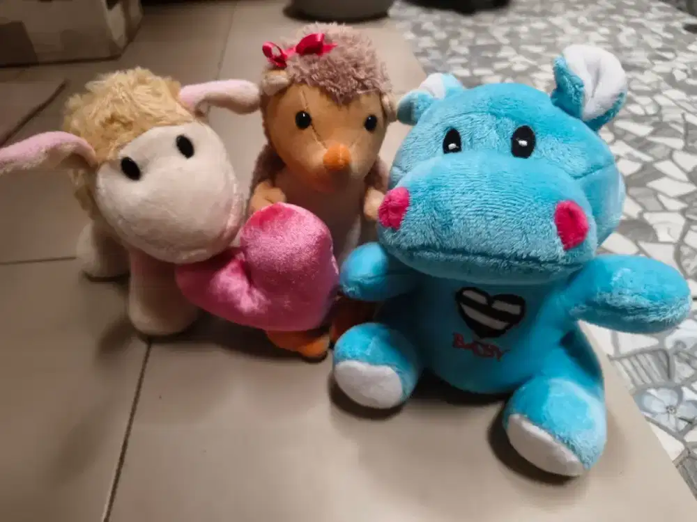 Boneka anak, 3 pcs 20rb