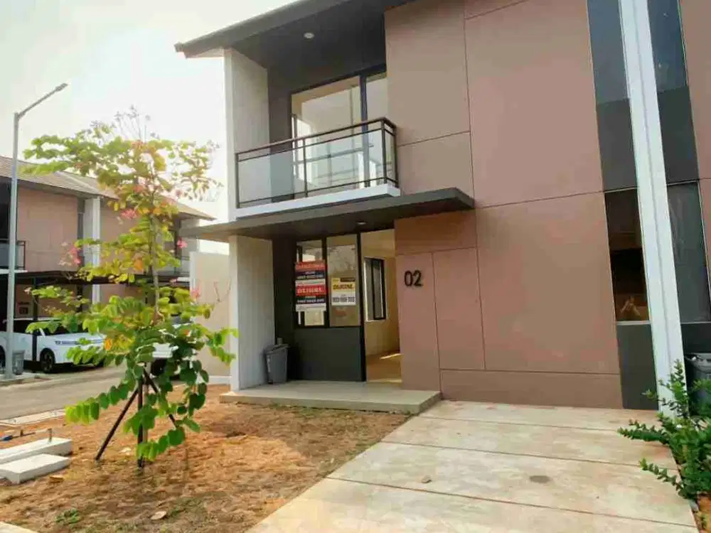 Dijual Rumah Baru Cluster Cityzen Hills Posisi Hook, Park Serpong, Legok Tangerang