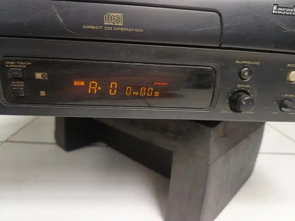Laser Disc Pioneer cld-1730k minus tidak bisa buka
