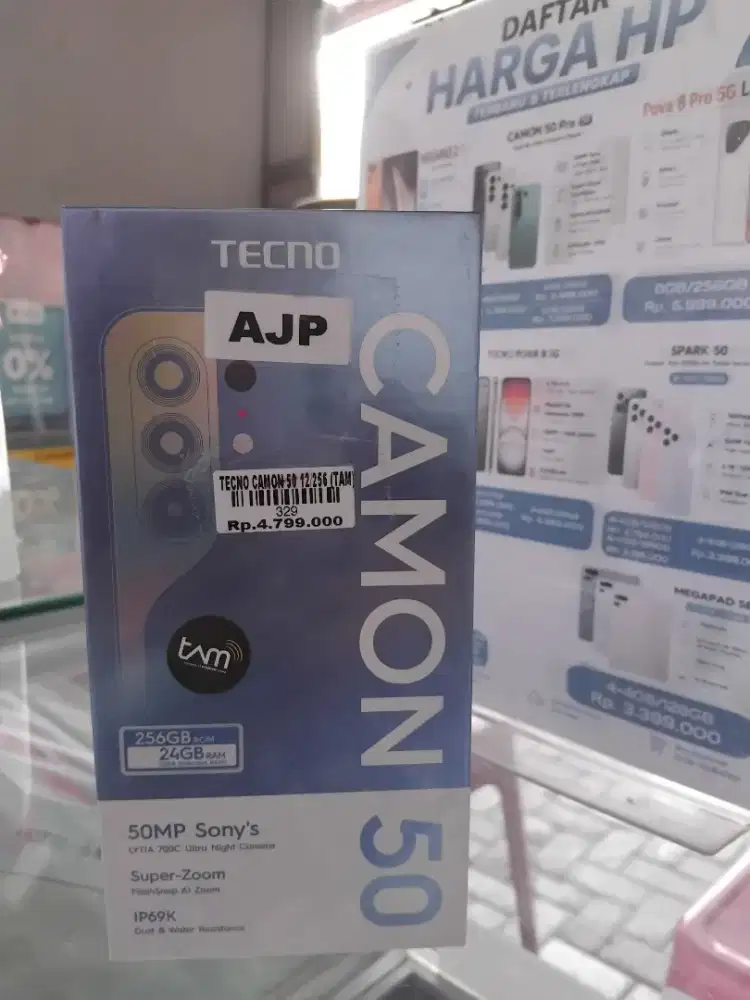 TECNO CAMON 50 8/256 ATLANTIS DAHSYAT