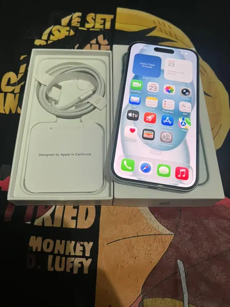 Iphone 15 128Gb fullset mulus poll