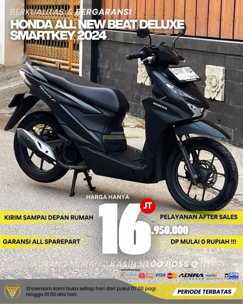 HONDA ALL NEW BEAT DELUXE SMARTKEY 2024