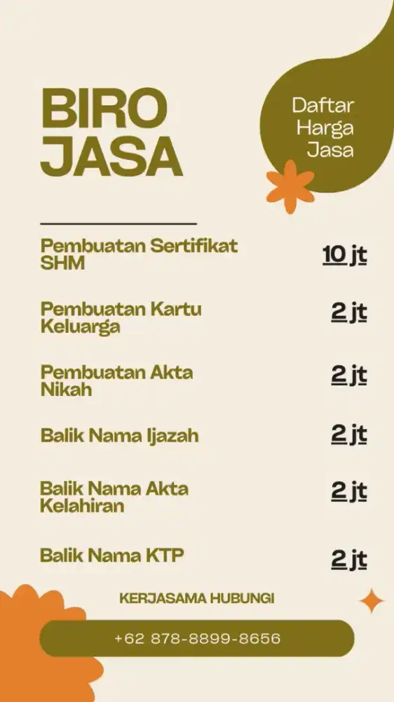 Ketika susah, ada kami yg membantu