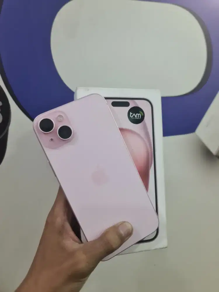 Iphone 15 plus 128GB Resmi Ibox