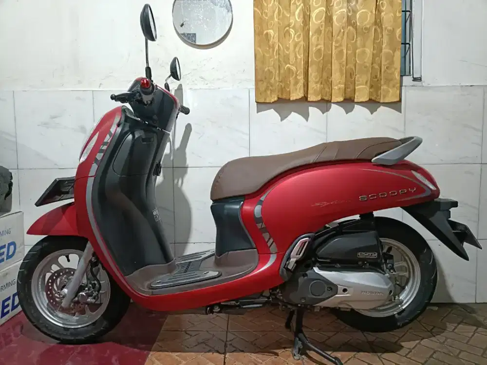 Scoopy prestige keyless tahun 2021 low km 17rb
