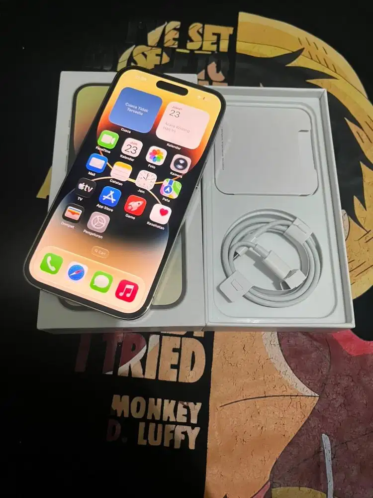 Iphone 14 pro 256GB fullset mulus poll