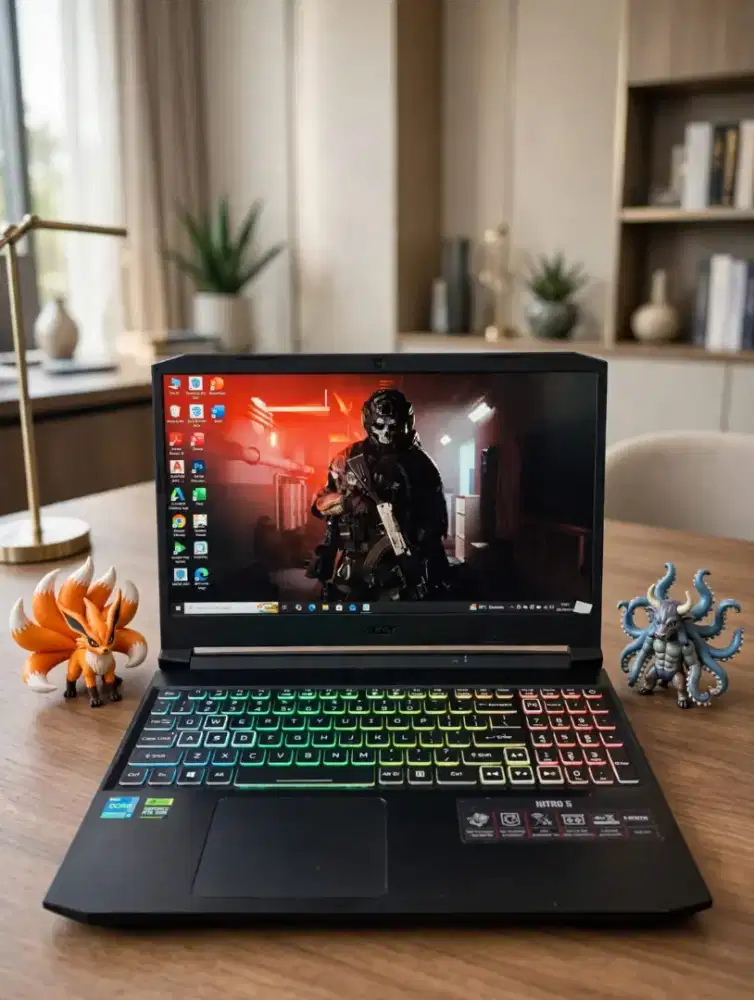 LAPTOP ACER NITRO GEN 11 RAM 8GB/SSD 512GB DUAL VGA NVIDIA RTX 3050