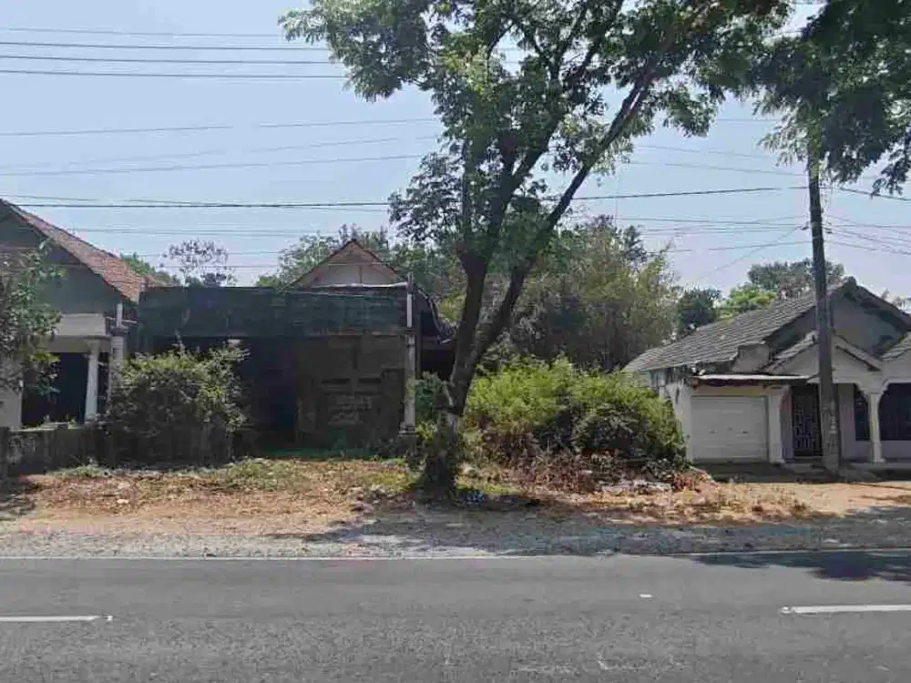 Tanah Pinggir Jalan Raya Provinsi Kediri - Blitar Jatilengger Blitar