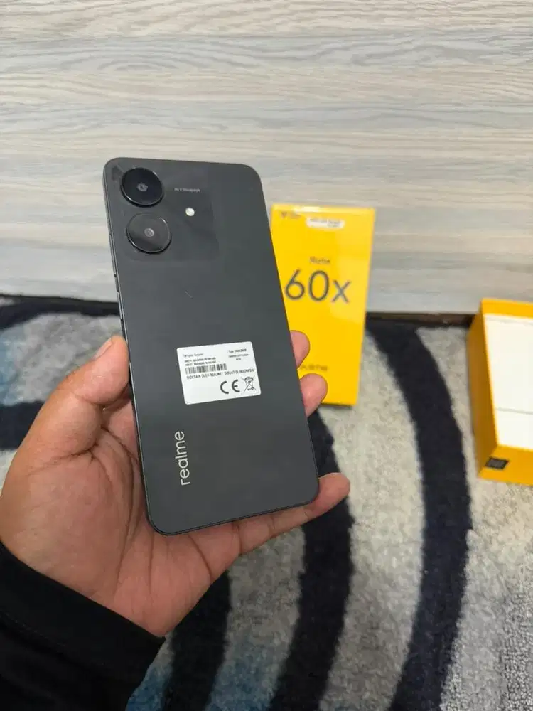 Realme note 60x 4/64gb mulus fullset