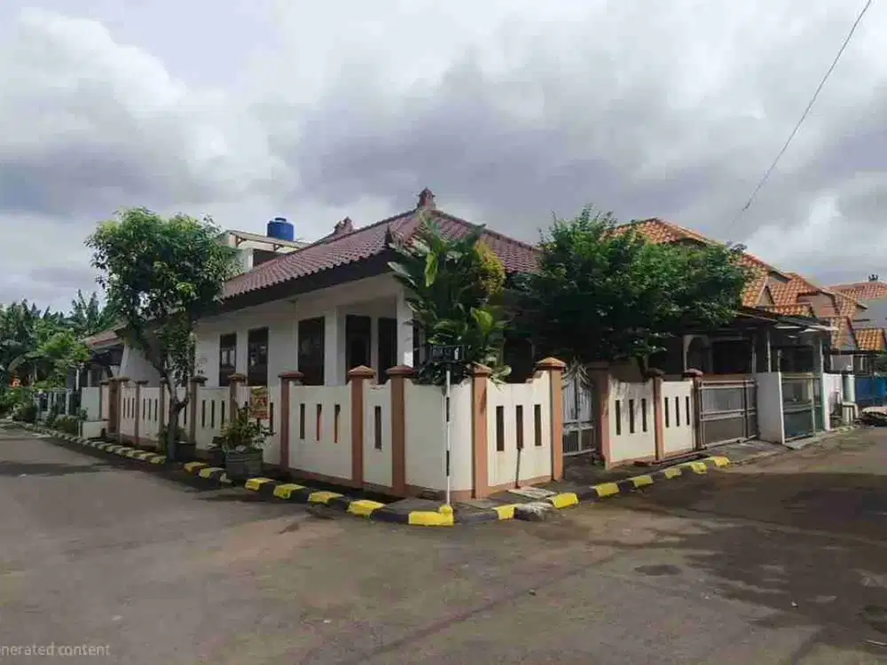 Dijual rumah hook di Komp Satwika Permai/komp Telkom,, Jatiluhur, Jatiasih, Bekasi