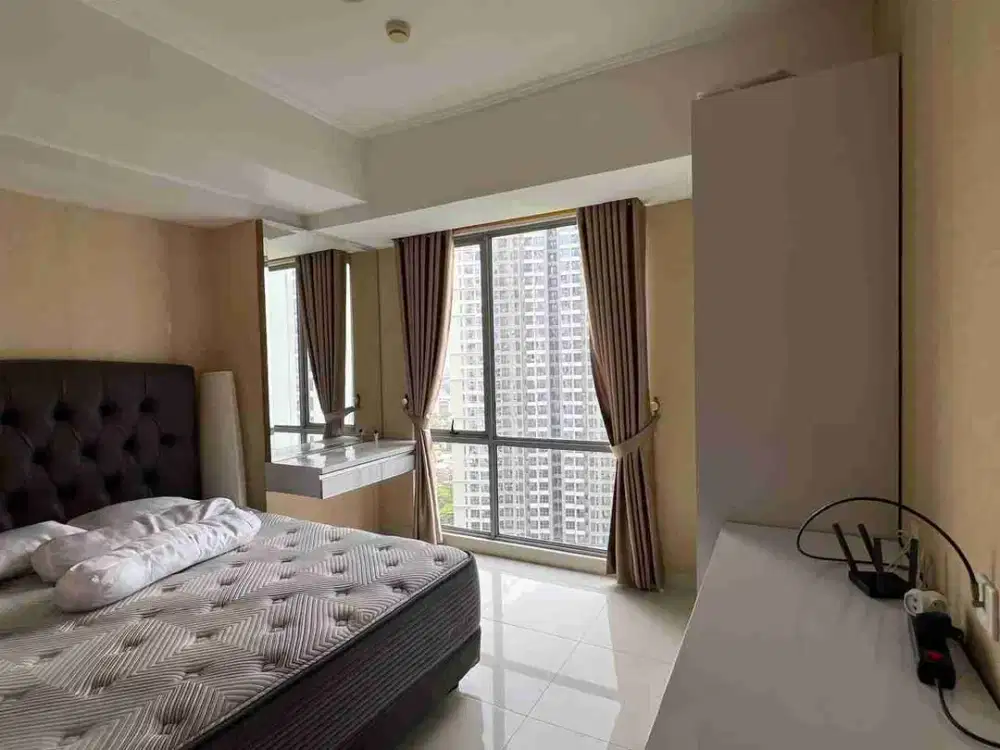 disewakan apartemen mansion jasmine lantai 25 full furnish