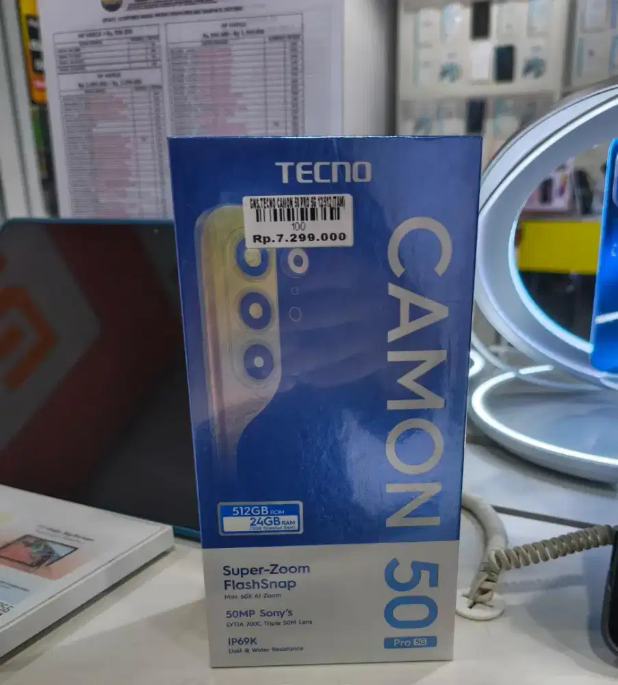 Tecno Camon 50 pro 5g 12/512 | ATLANTIS DAHSYAT