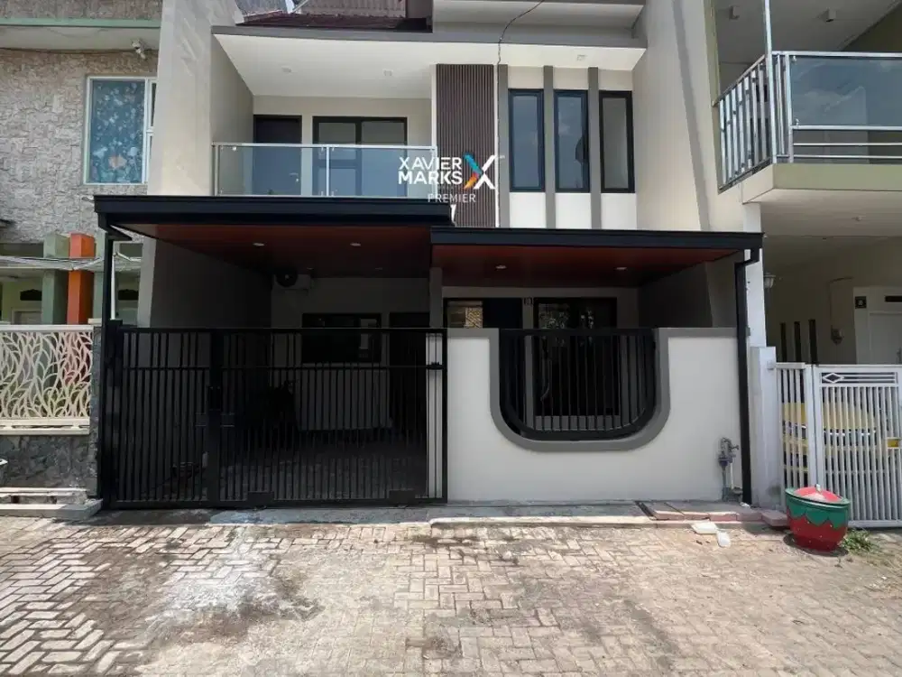 Dijual Rumah Modern Minimalis 2,5 Lantai Siap Huni di Sulfat, Kota Malang