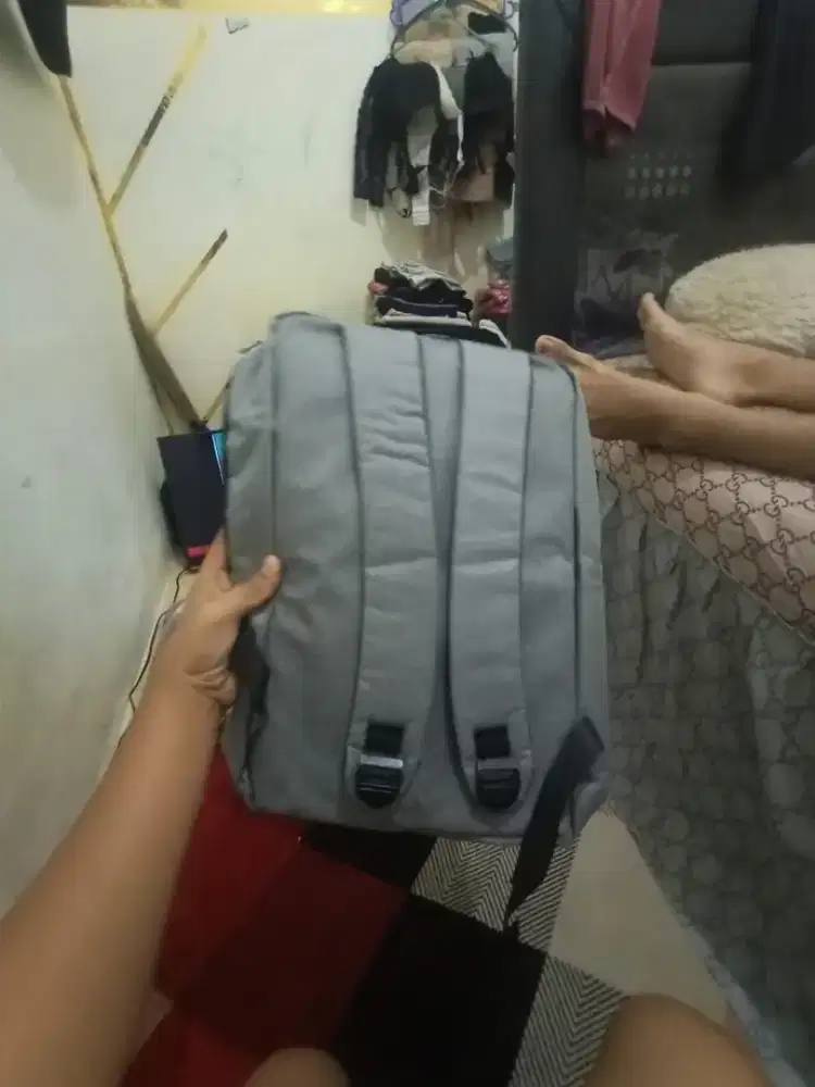 Tas Ransel Kondisi Baru Lok Sawangan pasir putih