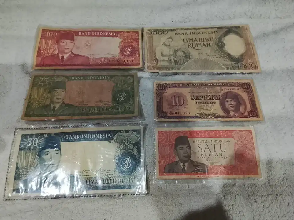 Uang kuno seri soekarno