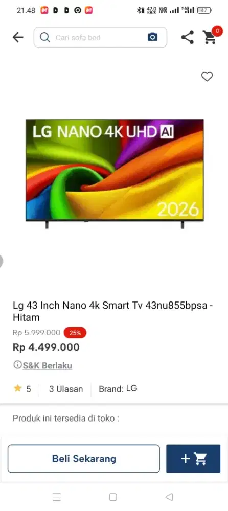 Cicilan tanpa DP dan Bunga 0%