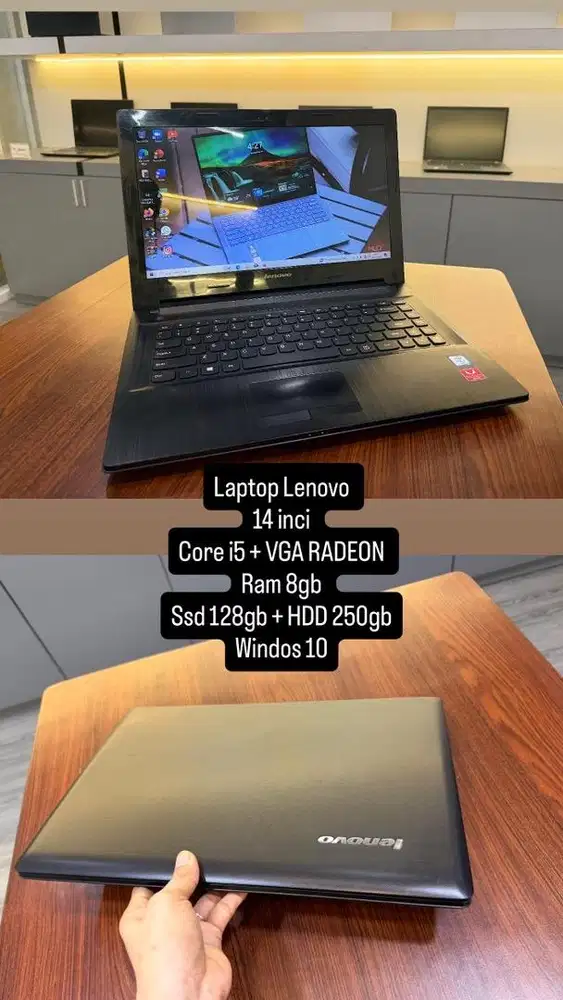 Laptop lenovo core i5 + vga radeon