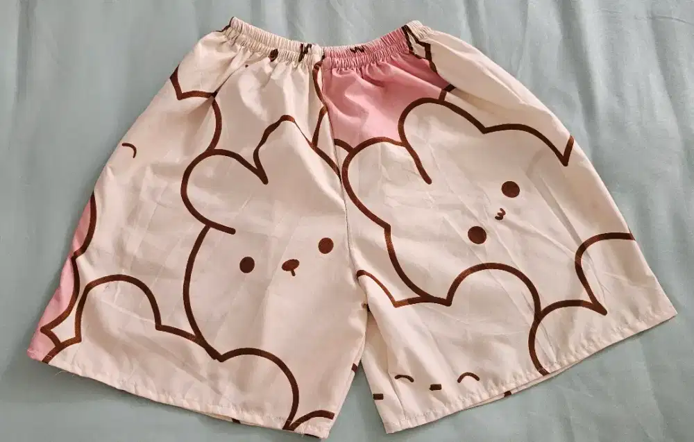 Celana katun jepang bahan halus all size.
