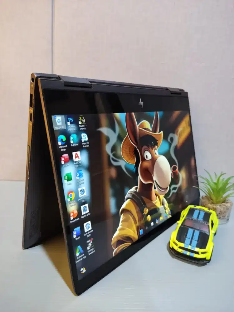 Laptop SuperSlim HP Envy X360 Touchscreen Siap Pakai