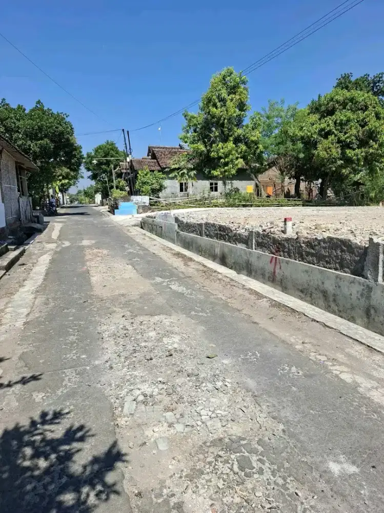 Jual tanah murah, lokasi kaliwuluh kebakramat karanganyar
