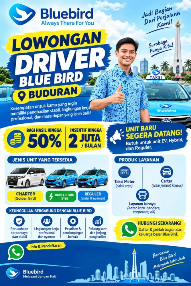 Driver taksi Bluebird