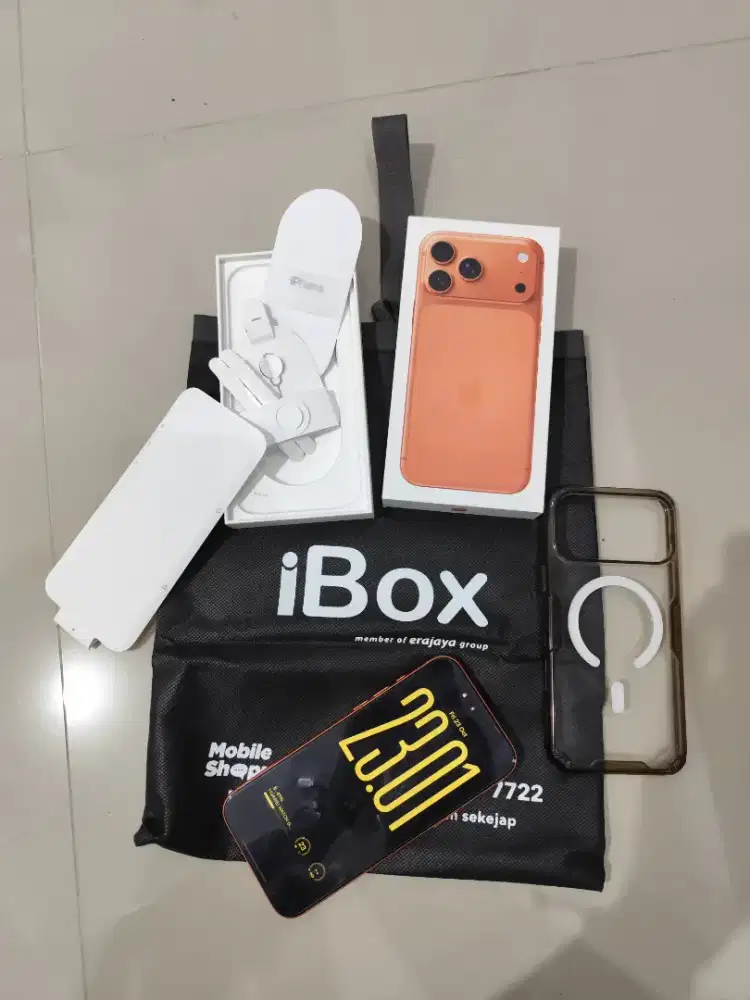 Iphone 17 Pro Max 256 GB, BH 94, Cosmic Orange, Mulus, No Minus, IBOX