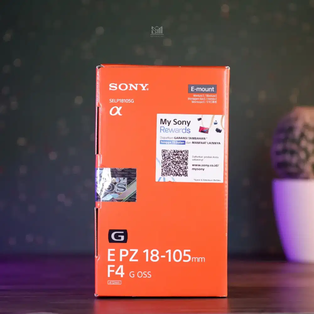 [New] Sony E 18-105mm F4 OSS Konstant/Sapujagad Sony