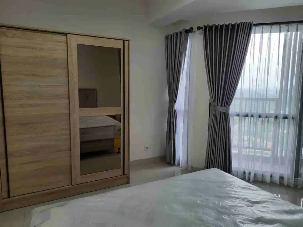 DISEWAKAN APARTEMEN AYOMA BSD TYPE 1BR FULL FURNISHED DEKAT DENGAN STASIUN