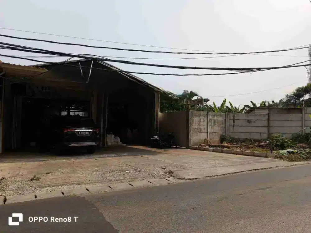 DIJUAL TANAH & GUDANG LOKASI STRATEGIS DAN RAMAI AKSES MUDAH DI SERPONG UTARA