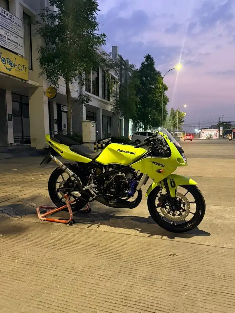 KAWASAKI NINJA RR CBU ZX 2003 HIJAU