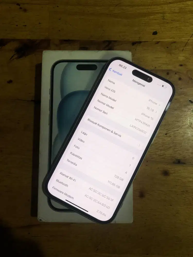 iPhone 15 iBox Jaringan permanen  Fungsional aman