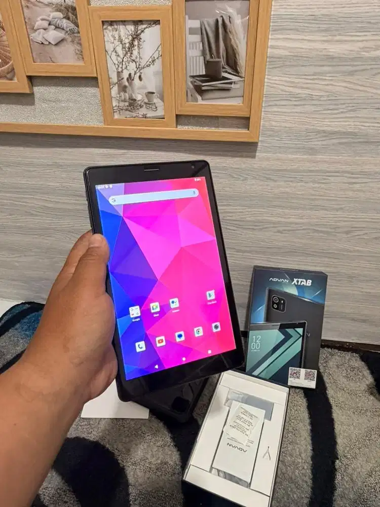 Advan xtab 4/64gb LTE mulus 100% seperti baru umur seminggu