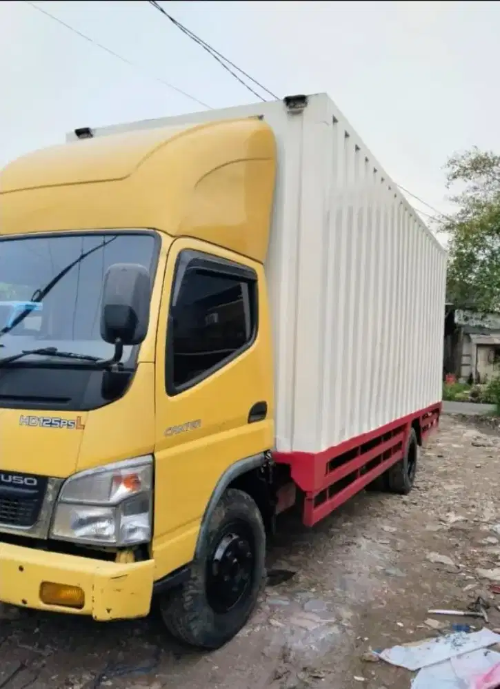 Mitsubishi Colt Diesel 125PS Long Box Besi 5.8mtr  BioSolar Isuzu GIGa