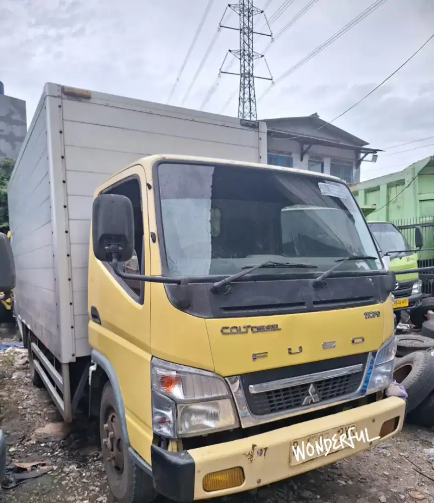 Mitsubishi Colt Diesel 6ban PS110 Box alum FE 73 Isuzu GIGa Hino Dutro