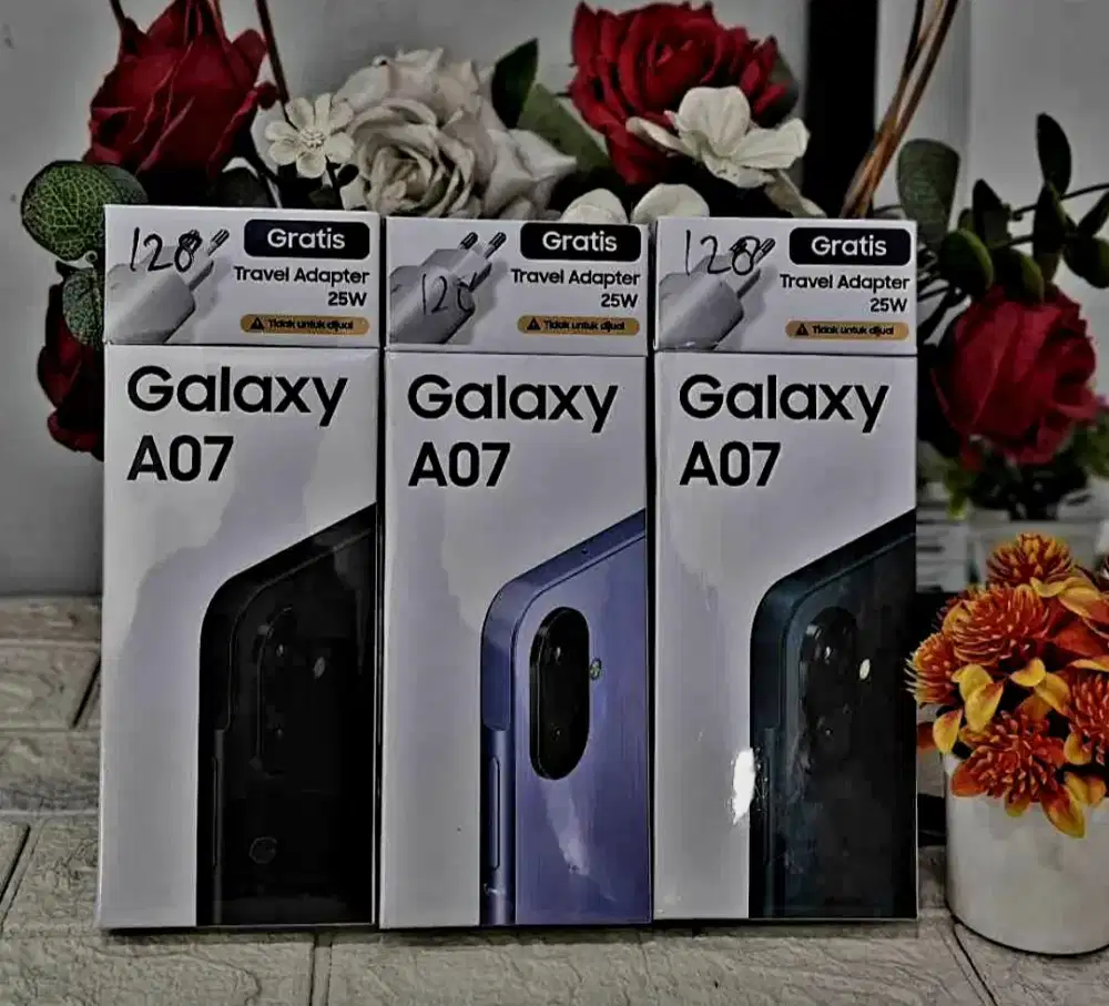 SAMSUNG A07 4/64GB [ BARU & BERGARANSI RESMI SEIN ] Murah Cod Bisa