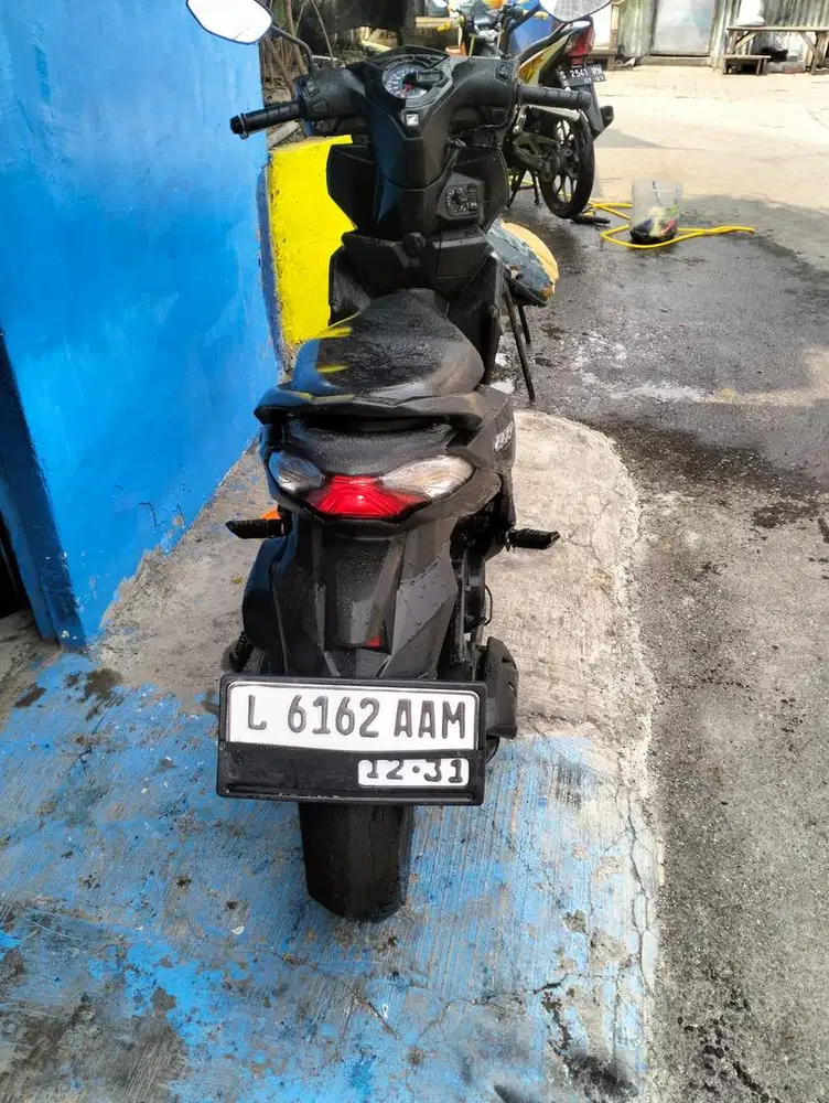 Honda beat deluxe 2021 plat baru