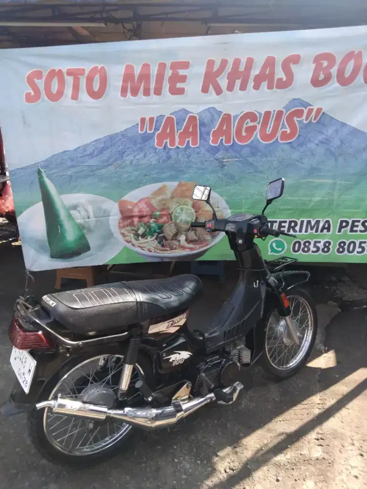 Jual motor suzuki rc100 bravo thn 1997 original 70%