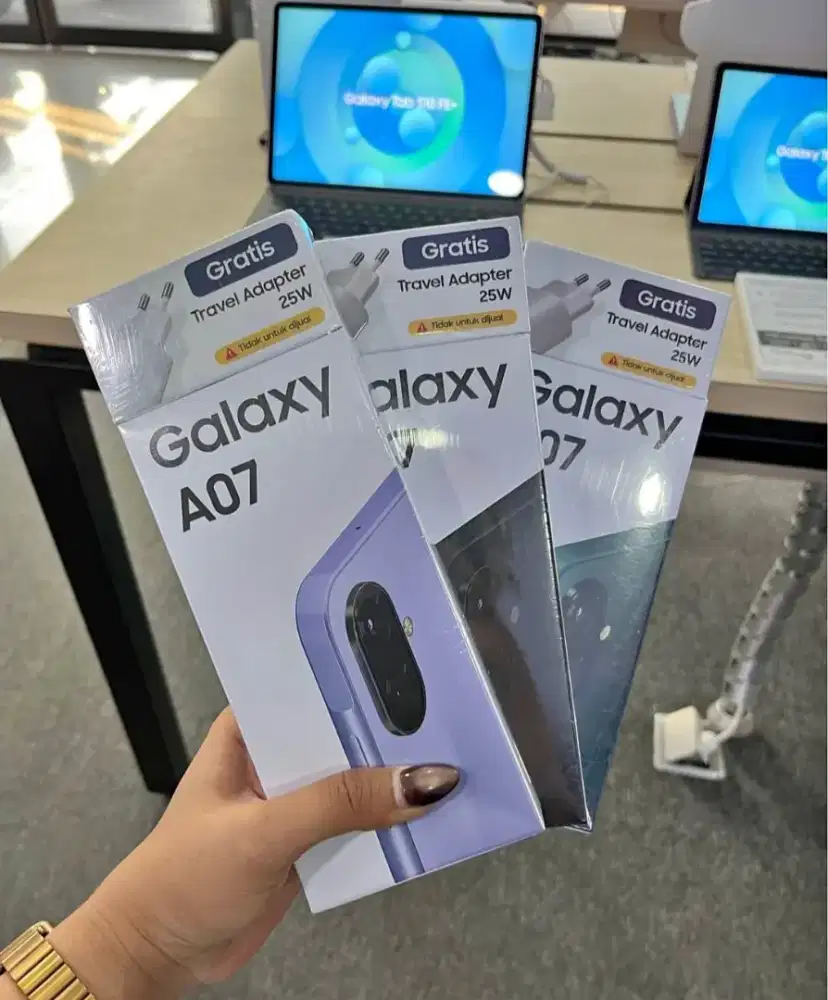 PROMO SAMSUNG A07 4/64GB [ BARU & BERGARANSI RESMI SEIN ] Cod Bisa
