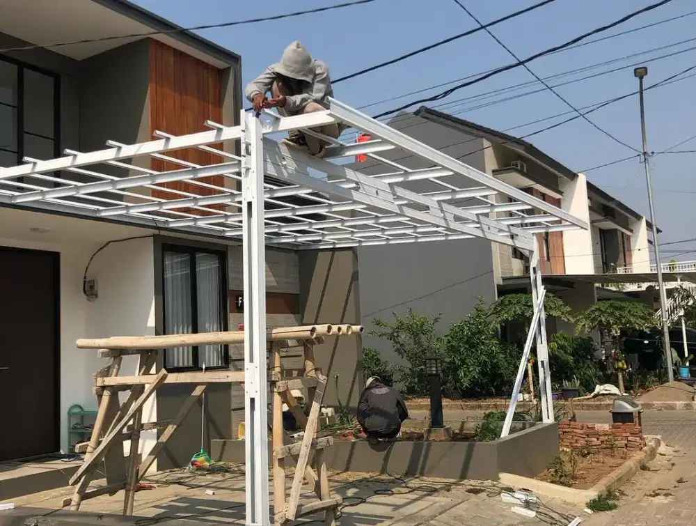 Kanopi Baja ringan standar termurah