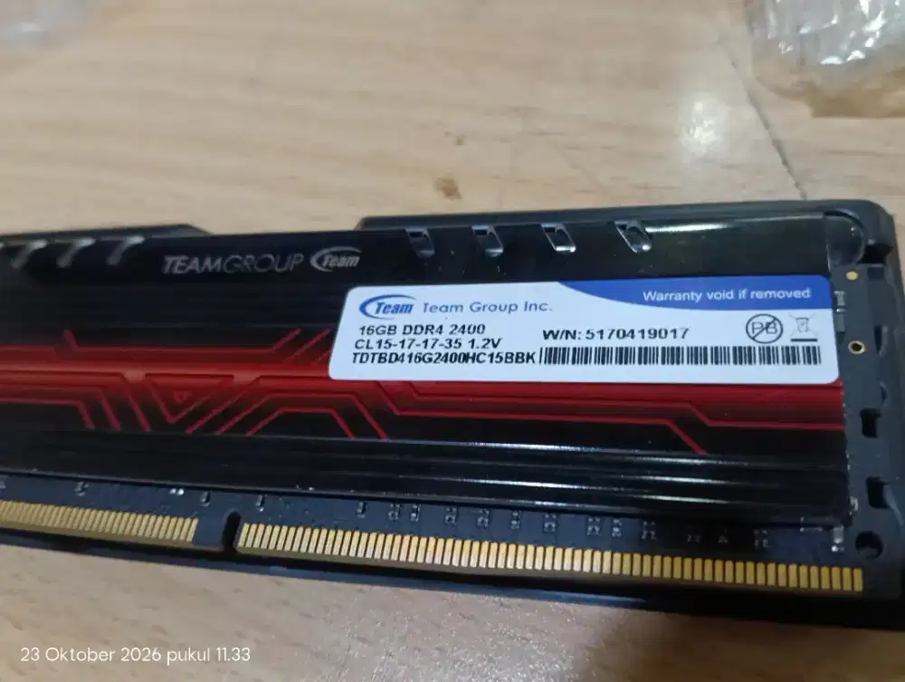 RAM TEAM 16Gb 2400 TeamGroup
