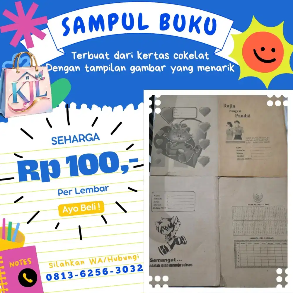 Sampul buku anak sekolah