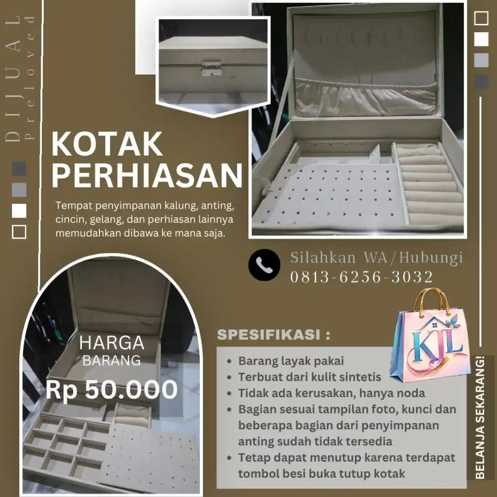 Kotak perhiasan wanita