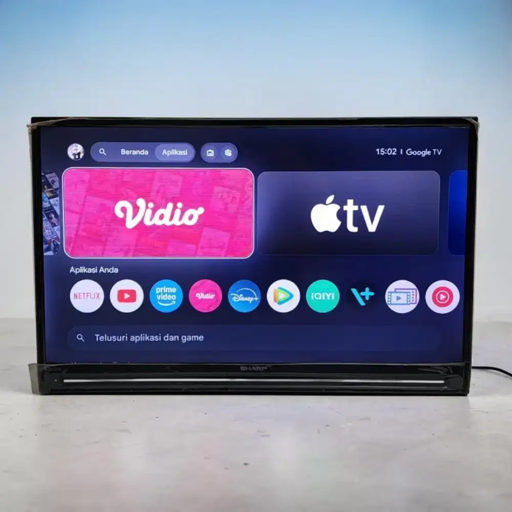 TV SHARP Android 32 inci - masih normal lancar
