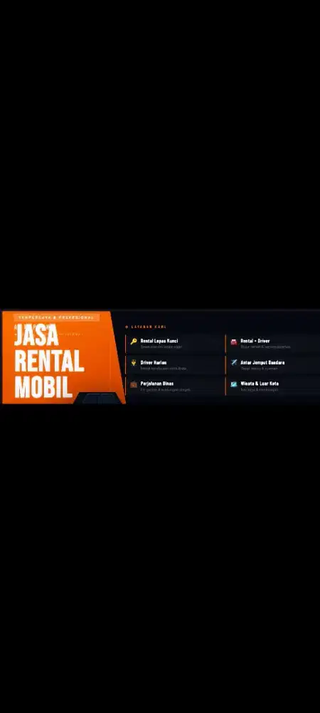 RENTAL MOBIL LISTRIK + DRIVER